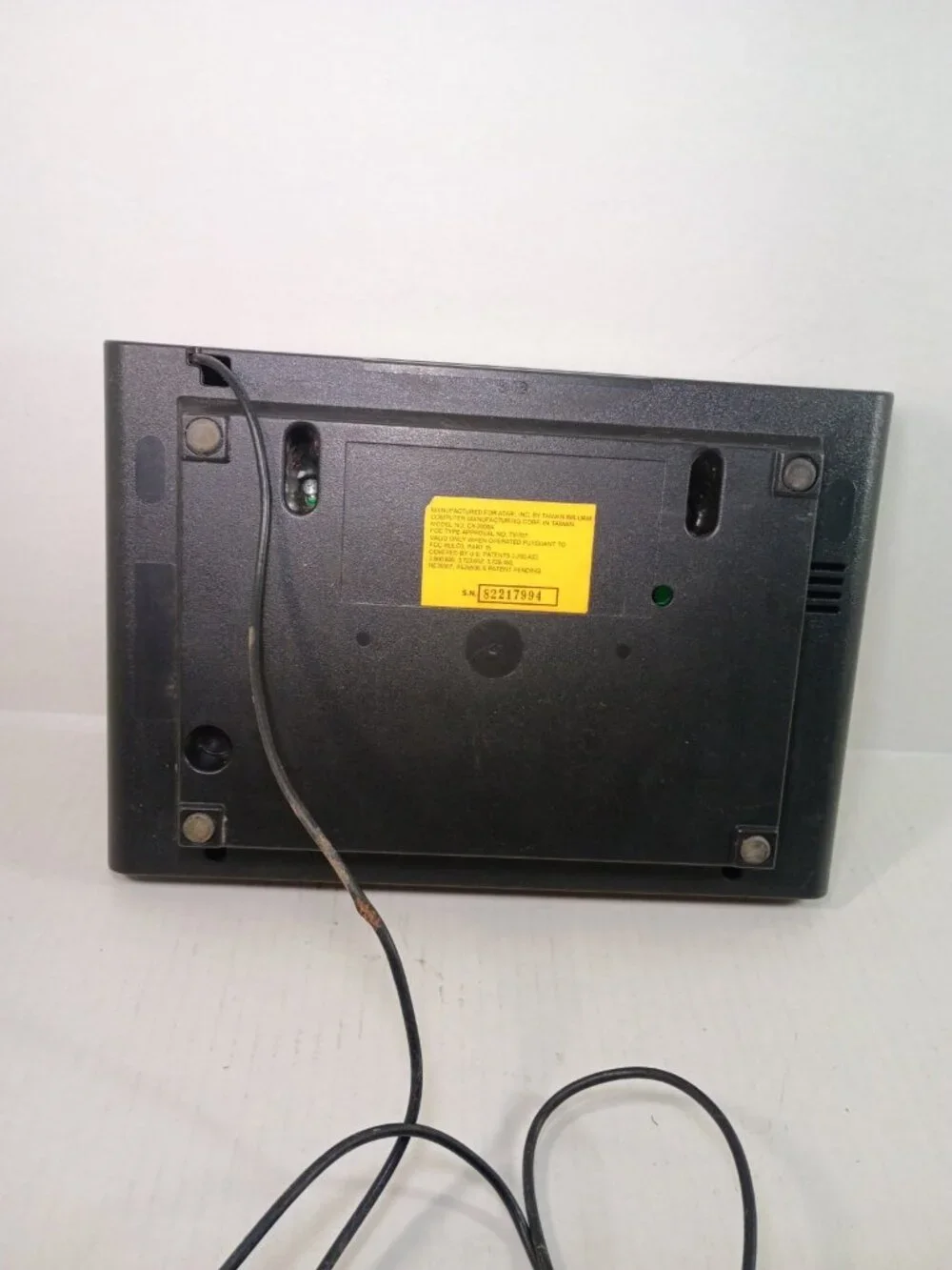Atari Video Computer System CX-2600A Console UNTESTED Cord Damage See Pic
